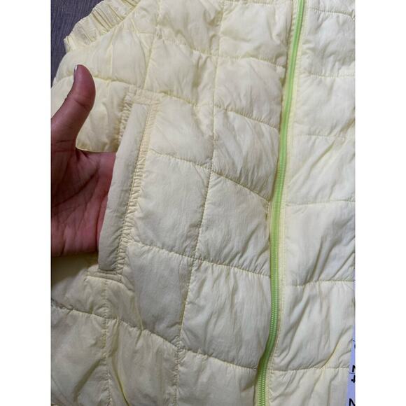 Free People Movement‎ Piper Packable Puffer Vest in Acid Lime Size Medium - Picture 9 of 12